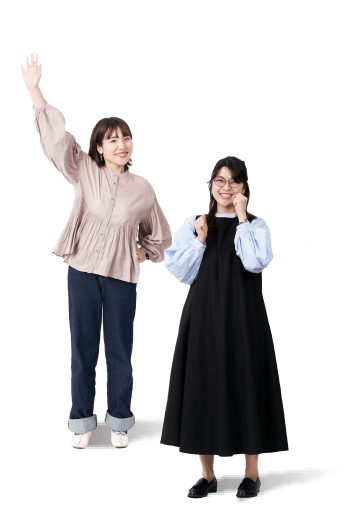 驚いている人物の画像